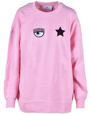Chiara Ferragni Sweatshirts - Roze