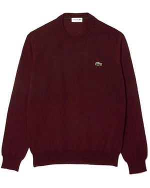 Lacoste Round-Neck Knitwear - Violet