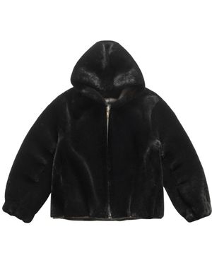 Just things we like Faux Fur & Shearling Jackets - Negro
