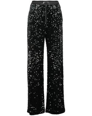 Emporio Armani Wide Trousers - Black