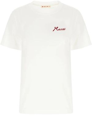 Marni T-Shirts - Blanco