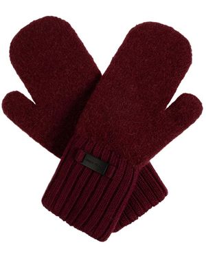 Canada Goose Wollen Handschoenen - Rood