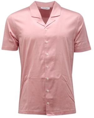 Gran Sasso Short Sleeve Shirts - Pink