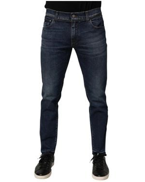 Dolce & Gabbana Slim Fit Jeans - Blue