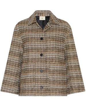 Heartmade Tweed Jackets - Marrón