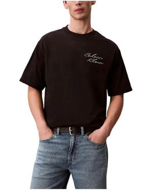 Calvin Klein T-Shirts - Black
