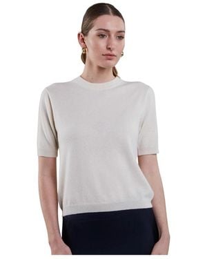 Stenströms Round-Neck Knitwear - Grey