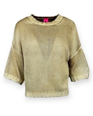 ALESSANDRO ASTE Round-Neck Knitwear - Green