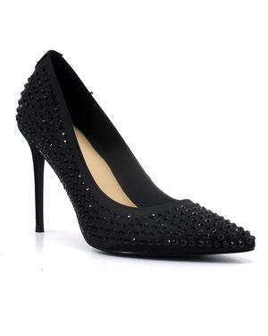Guess Schoenen ,Zwart ,Leer Décolléte - Blauw