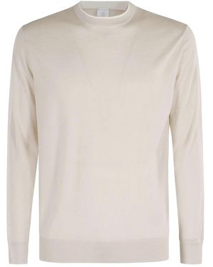 Eleventy Round-Neck Knitwear - White