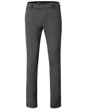 Meyer Broeken ,Grijs ,Katoen Bonn Modern Fit Broek