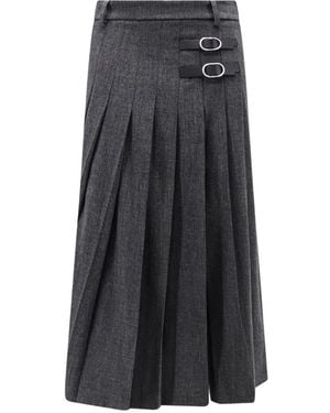 ACTUALEE Midi Skirts - Gris