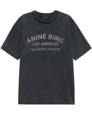 Anine Bing T-Shirts - Black