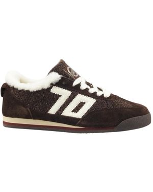 Back70 Schoenen ,Bruin ,Leer Sneakers