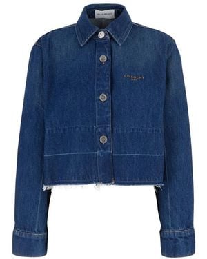 Givenchy Blouses &Amp; Hemden - Blauw