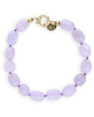 BONNIE STUDIOS Lila Howliet Armband - Paars