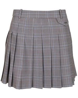 Maison Kitsuné Short Skirts - Grigio