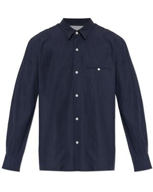 Officine Generale Casual Shirts - Azul