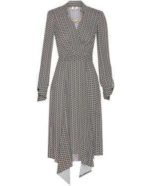 Elisabetta Franchi Midi Dresses - Grey
