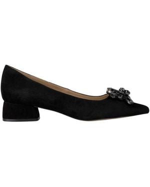Alma En Pena. Court Shoes - Black
