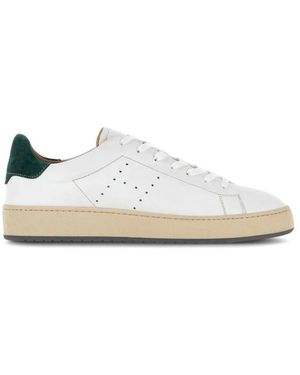 Hogan Leather Trainers - White