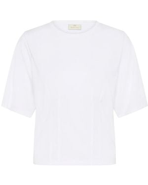 Kaffe Tops ,Wit ,Katoen Tops