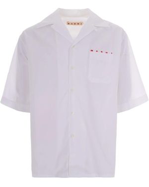 Marni Short Sleeve Shirts - Purple