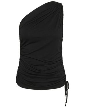 Soaked In Luxury Sleeveless Tops - Nero
