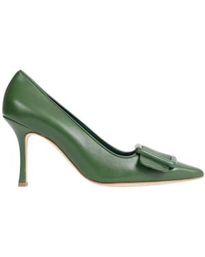 Manolo Blahnik Schoenen ,Groen ,Pumps