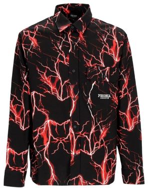 PHOBIA ARCHIVE Casual Shirts - Red