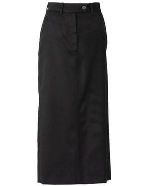 Nine:inthe:morning Midi Skirts - Black