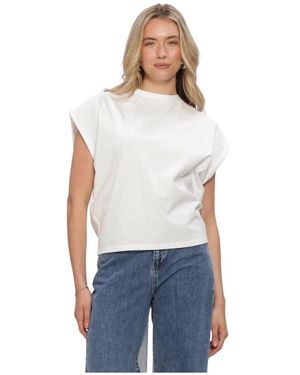 RUBY TUESDAY Tops ,Wit ,Linnen Tops & T-Shirts Chara - Blauw