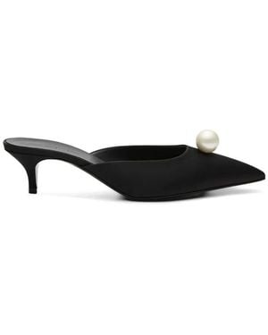 Magda Butrym Heeled Mules - Negro