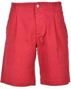 Bikkembergs Casual Shorts - Red