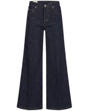 Ermanno Scervino Wide Jeans - Azul