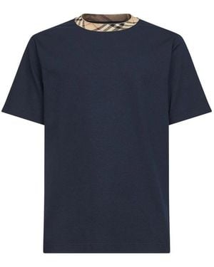 Burberry T-Shirts - Bleu