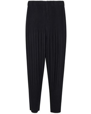 Issey Miyake Slim-Fit Trousers - Black