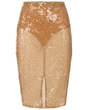 Elisabetta Franchi Midi Skirts - Neutro