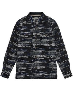 Anerkjendt Overhemden ,Blauw ,Overshirt 901683 3059 - Zwart