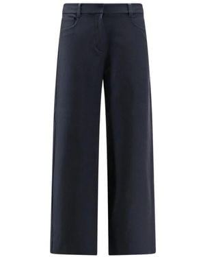 Max Mara Wide Trousers - Blue
