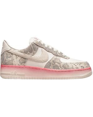Nike Fitness ,Veelkleurig ,Leer Limited Edition Snakeskin Lage Sneakers - Roze