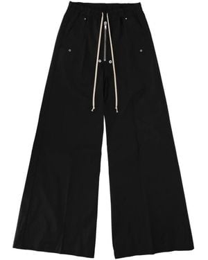 Rick Owens Wide Broeken - Zwart