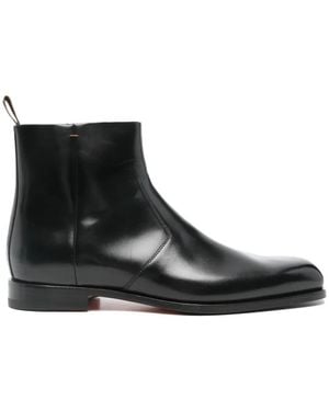 Santoni Ankle Boots - Black