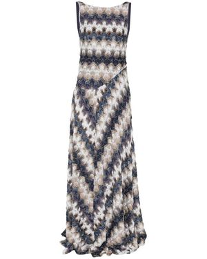 Missoni Kleedjes ,Veelkleurig ,Maxi Kleedjes - Meerkleurig