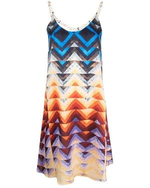 Rabanne Short Dresses - Blue