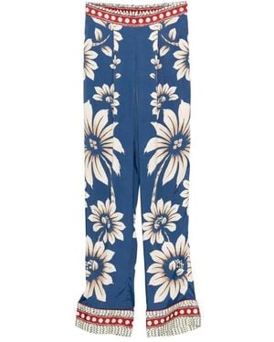 FARM Rio Straight Trousers - Blue