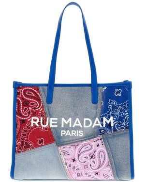 Rue Madam Shopping Bags - Blue