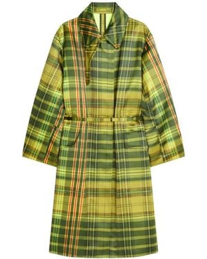 Dries Van Noten Single-Breasted Coats - Verde