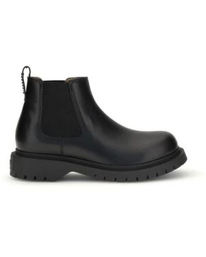 Givenchy Schoenen ,Zwart ,Leer Geborsteld Kalfsleer Chelsea Laarzen