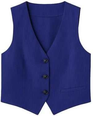Marella Vests - Blue